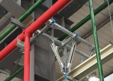 咸阳市该抗震支架的整体式支吊架结构协调性好